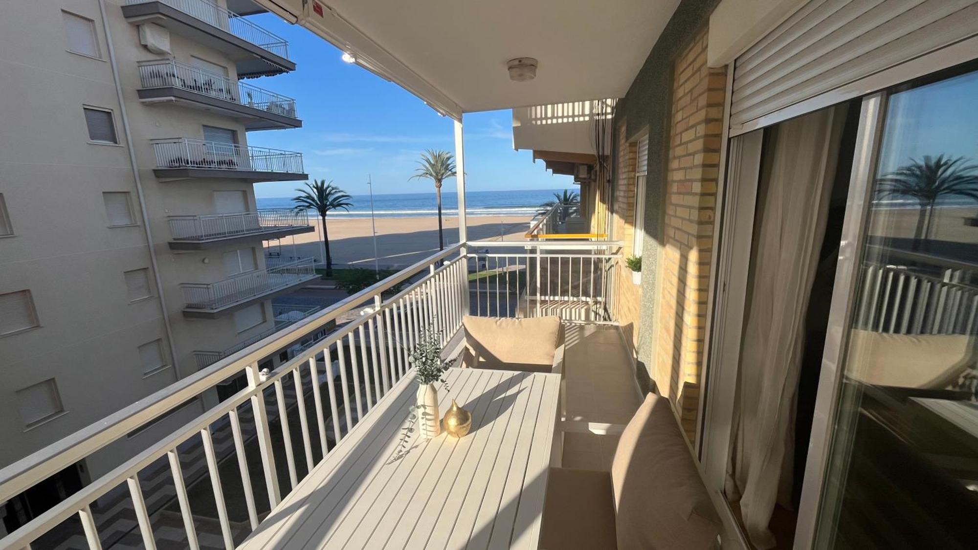 Apartamento Casa Oli,1 Linea De Playa, Familias Y Parejas Playa de Gandía Exterior foto